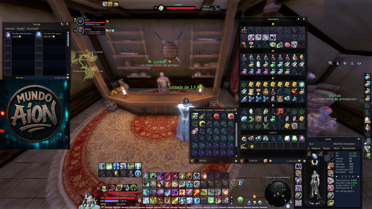 Gladi/Bard/SM PvPvE MMO Euro Aion 4.6