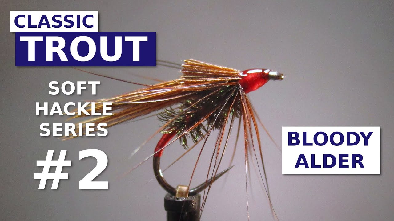 Fly Tying a Bloody Alder - Classic American Soft Hackle Wet Fly Pattern
