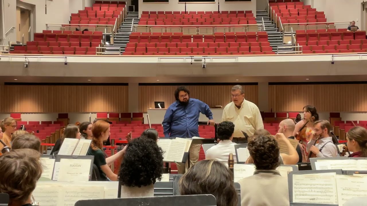 Humperdinck - Hansel and Grettel Rehearsal