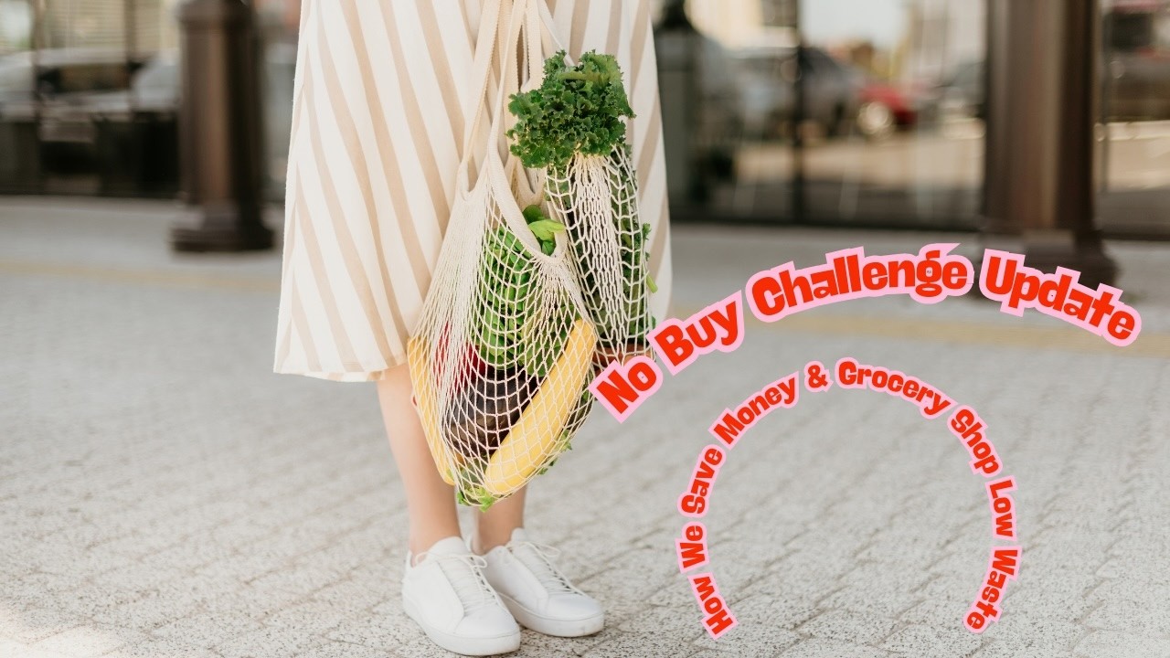 No Buy Challenge Update | How We Save Money & Grocery Shop Low Waste
