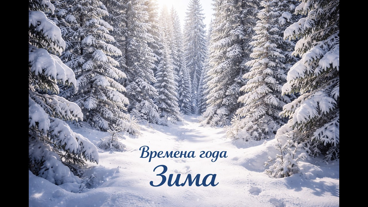 Времена года  Зима