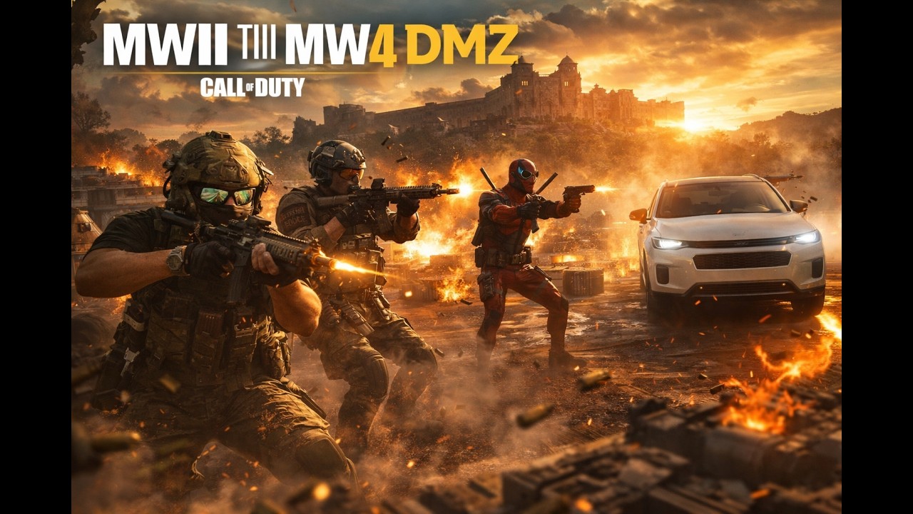 POV of MWII DMZ Till DMZ MW4 ! with Deadpool
