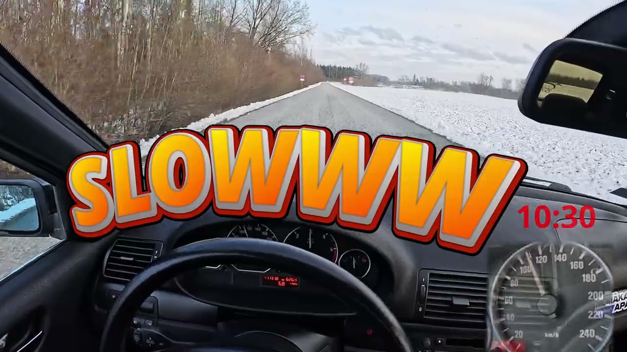🚀 BMW e46 320d Acceleration & Drift