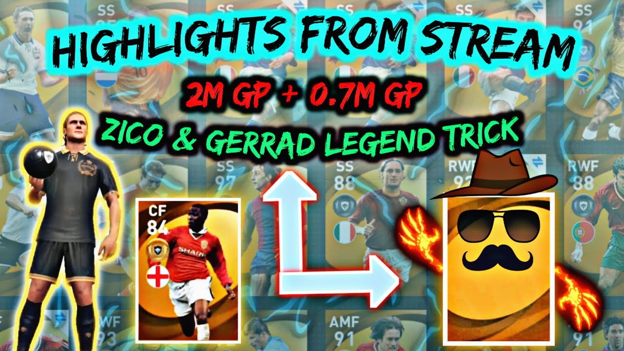 LEGENDS BOX DRAW OPENING || ZICO & GERRAD TRICK 100% || HIGHLIGHTS FROM LIVE STREAM