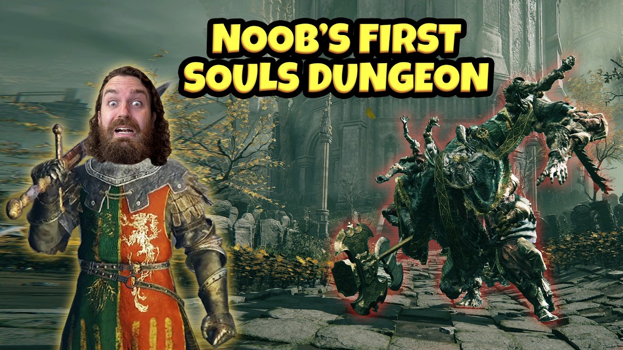 My First Elden Ring Dungeon was CHAOS (Stormveil Castle)