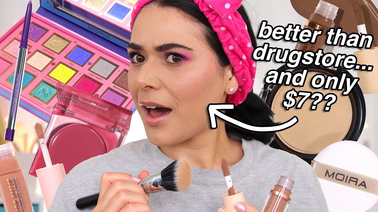 GRWM Using New Moira Beauty Makeup (Nothing Over $20!)