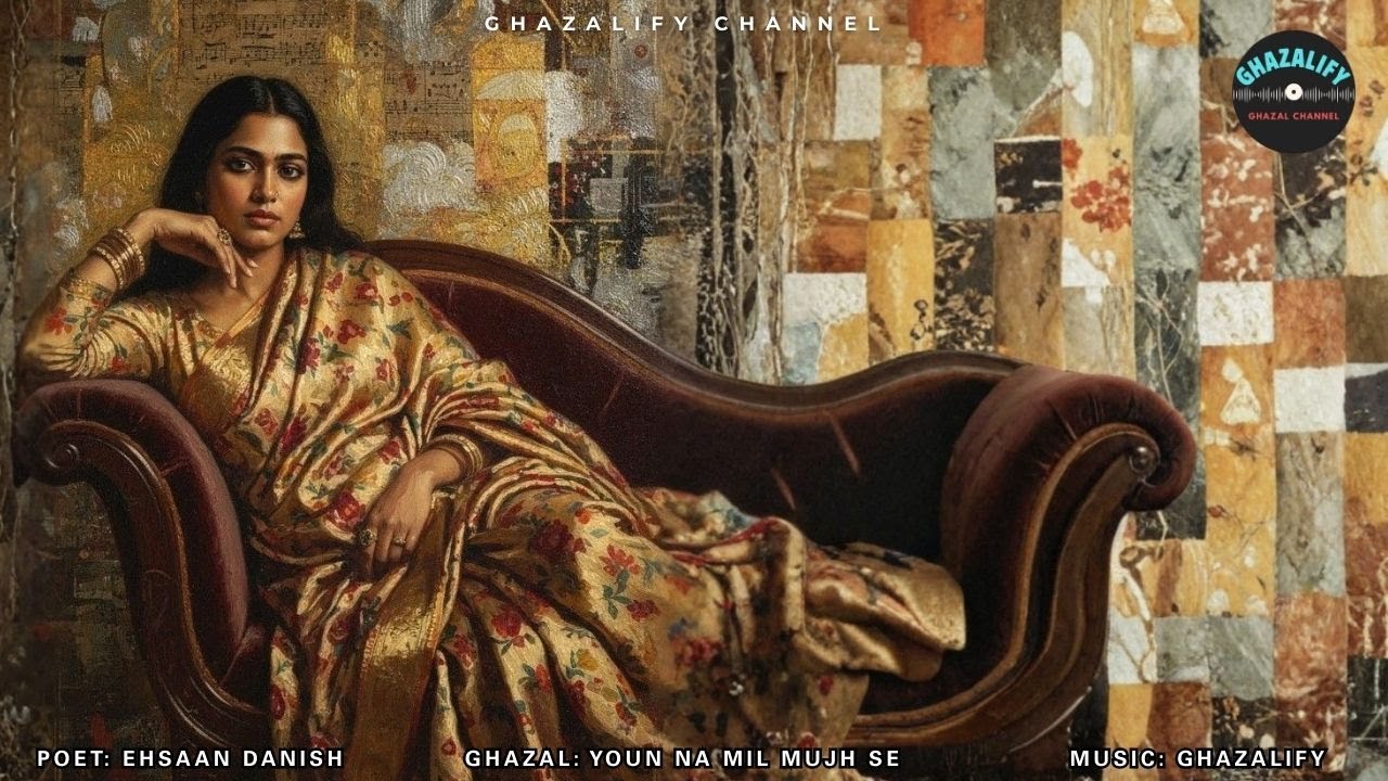 Youn Na Mil Mujh Se | Poet Ehsan Danish x Ghazalify | Soulful and Heartfelt