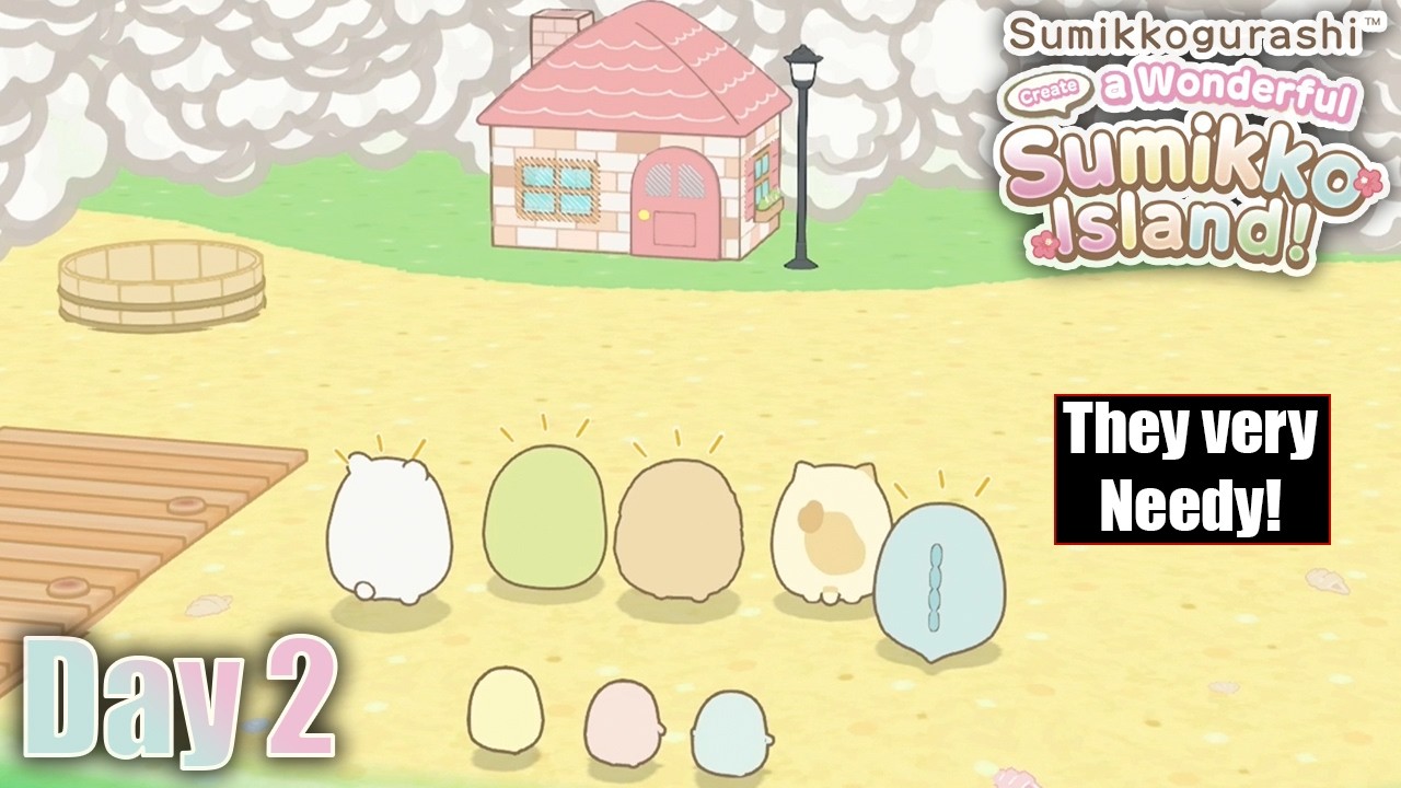 Sumikkogurashi: Create a Wonderful Sumikko Island | They all Want Things | Day 2