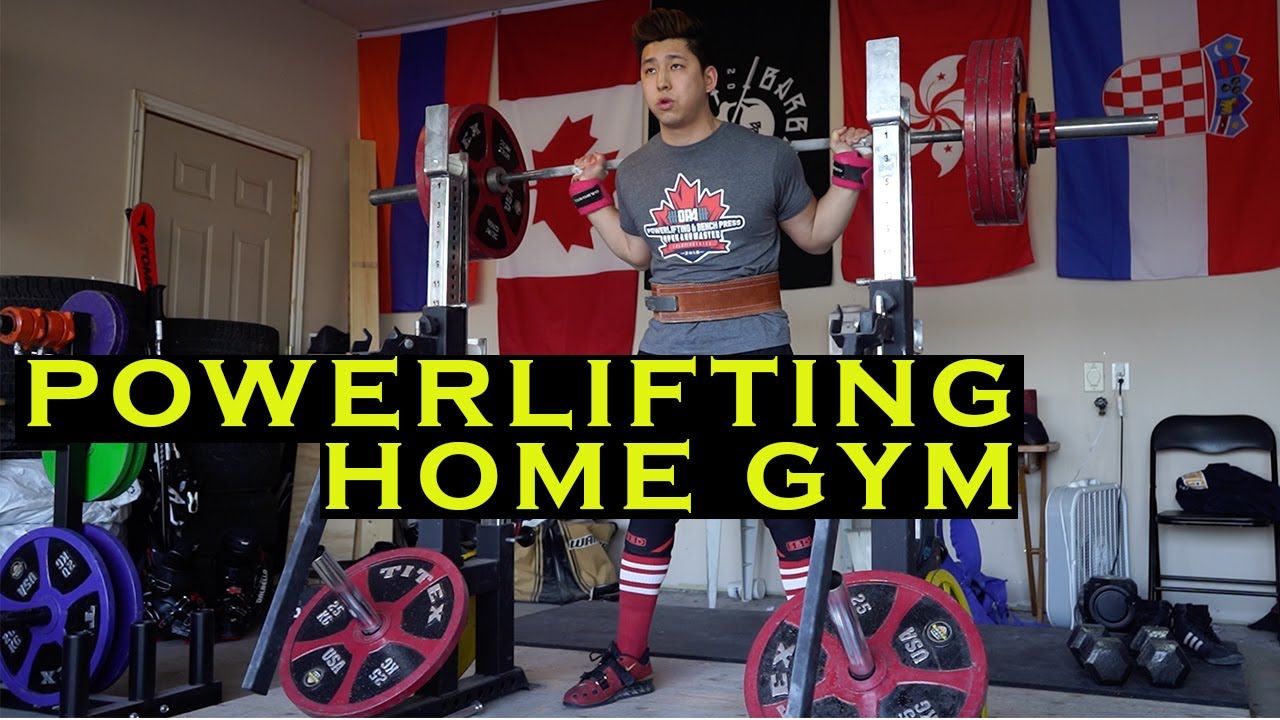 $4000 Powerlifting Home Gym Tour