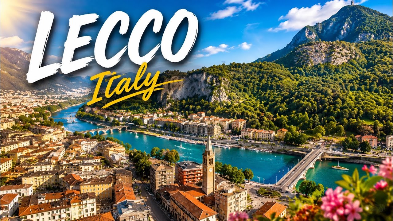 Must-See Attractions in Lecco's Historic Lake Como in 4k