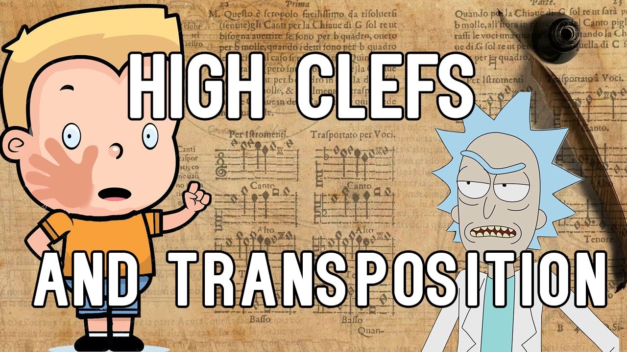 High clefs (so-called Chiavetta) and transposition