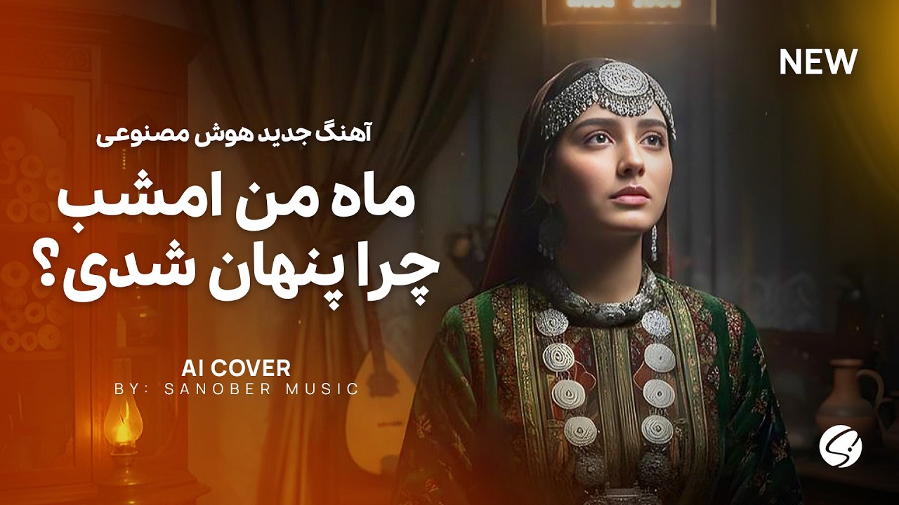 ماه من امشب چرا پنهان شدی (بازخوانی آهنگ استاد احمد ولی) - Mah-e-man AI Edition NEW  2026