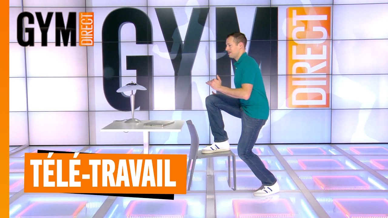 BOUGER EN TÉLÉ-TRAVAIL : GYM DYNAMIQUE ! (coach Contant)