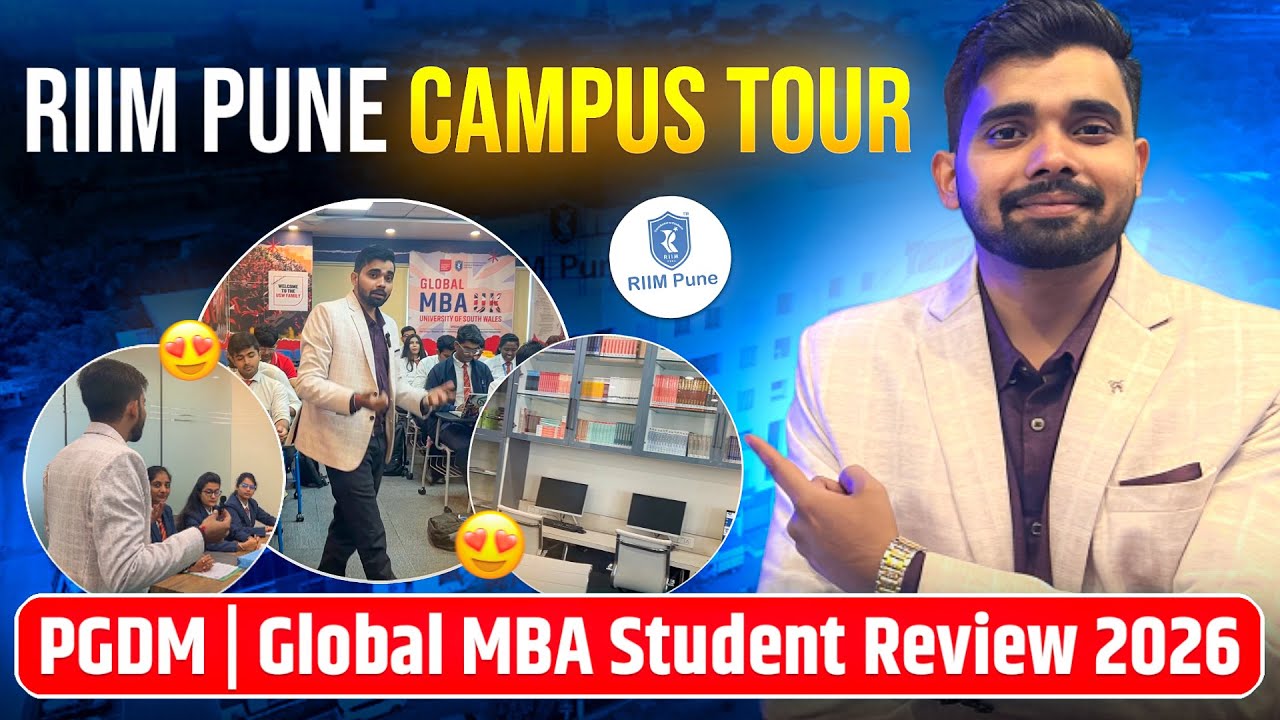 RIIM Pune Campus Tour & Student Review 🔥 | PGDM + Global MBA Reality Check | Worth It? #riimpune