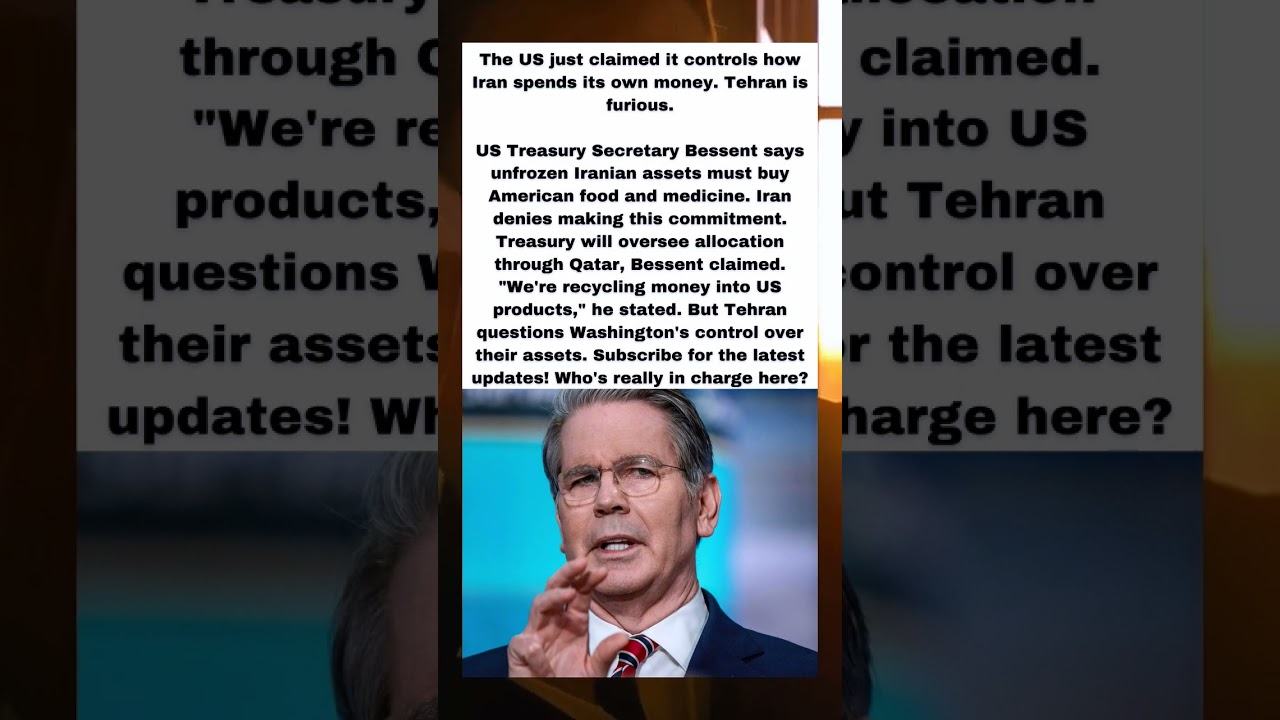 US Says It Will Control Iran's Unfrozen Money &mdash; Iran Rejects Deal