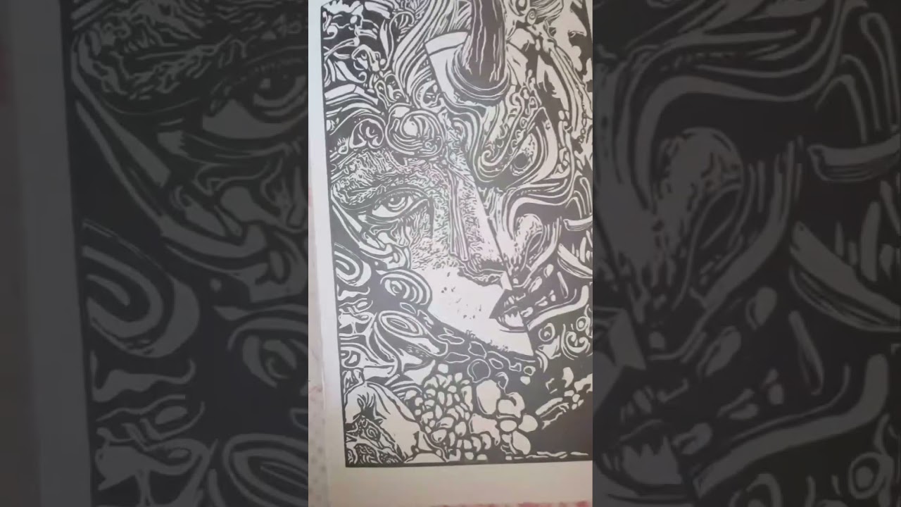 L'impression de "Oni'girl". Une 