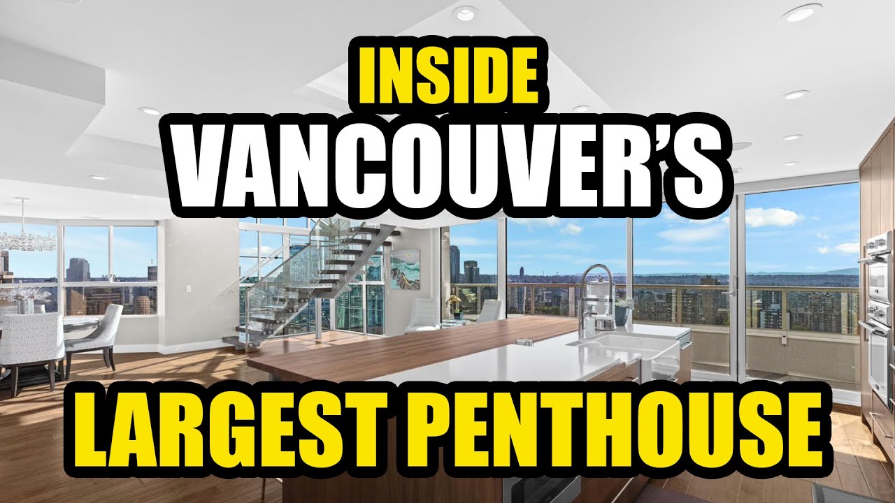 Inside Vancouvers Largest Penthouse! (PH3101 - 717 Jervis Street) It's For Sale!