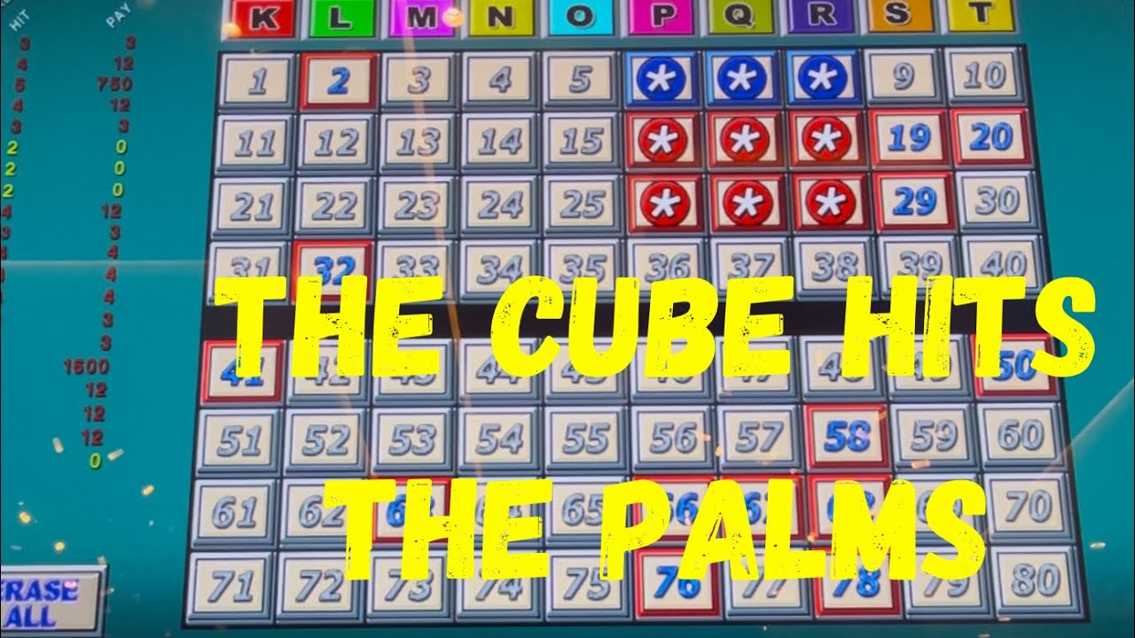 The KENO Cube Hits Fast!