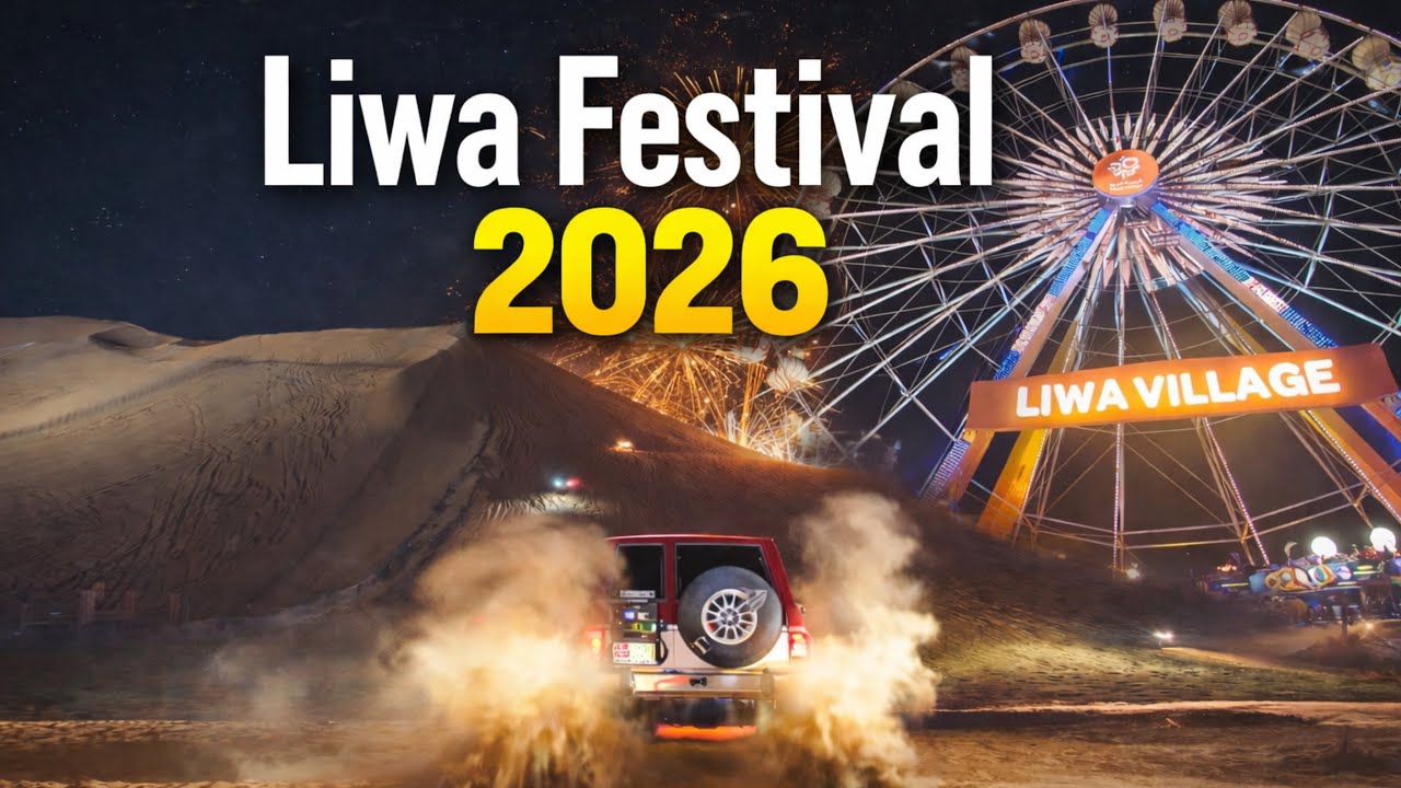 You Won’t Believe This Desert Festival in UAE | Liwa Festival 2026 | Full Detailed Walking tour