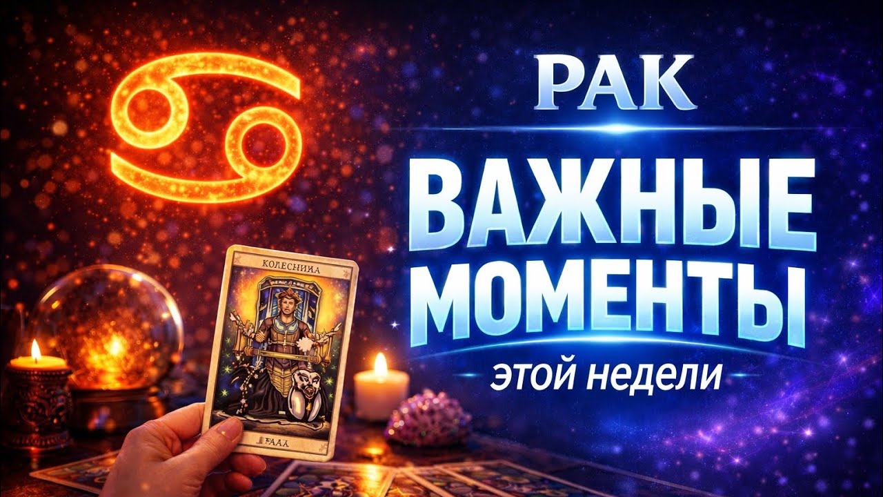 ♋️РАК - ТАРО ПРОГНОЗ НА НЕДЕЛЮ 23 ФЕВРАЛЯ – 1 МАРТА‼️