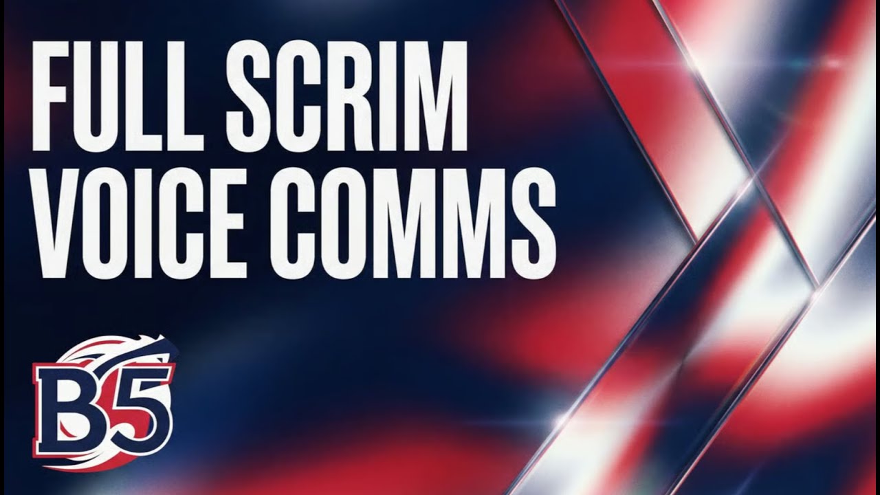 Yet another scrim as we prepare for the season (with voice comms)