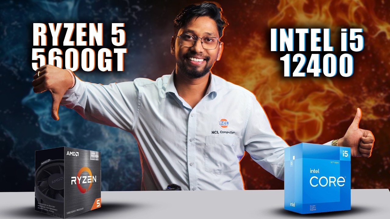 Intel Core i5-12400 vs Ryzen 5 5600GT in 2025 🔥 Best CPU for Gaming & Productivity in 2025