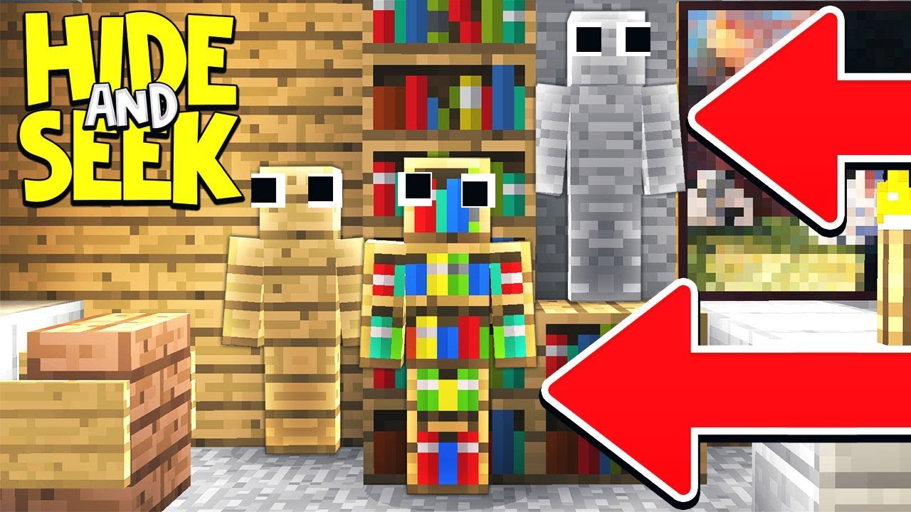 CAMO TROLLING WITH UNSPEAKABLEGAMING AND MOOSECRAFT! (Minecraft HIDE AND SEEK)