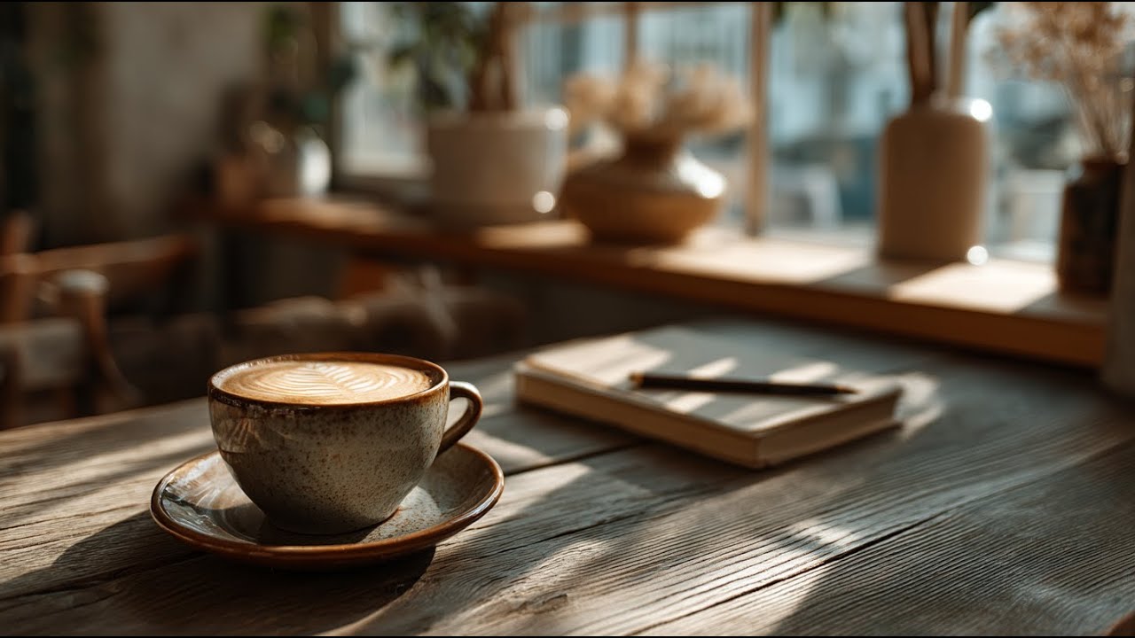 Cozy Scandinavian Cafe BGM | Acoustic Guitar Bossa Nova for Focus