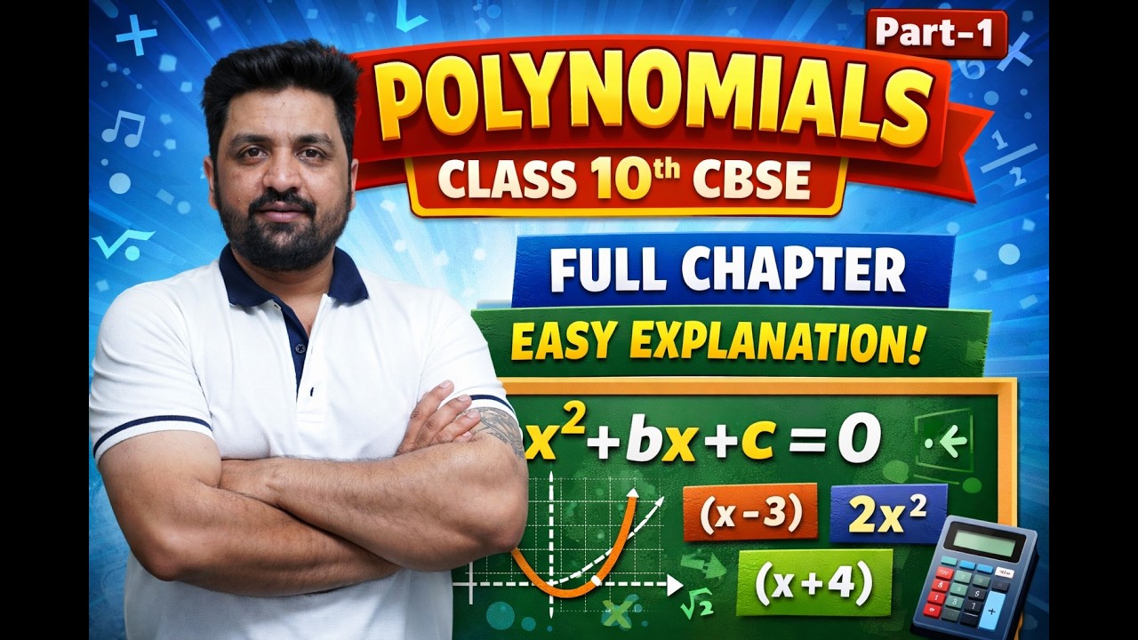 POLYNOMIALS II CLASS 10 II CBSE II PART 1