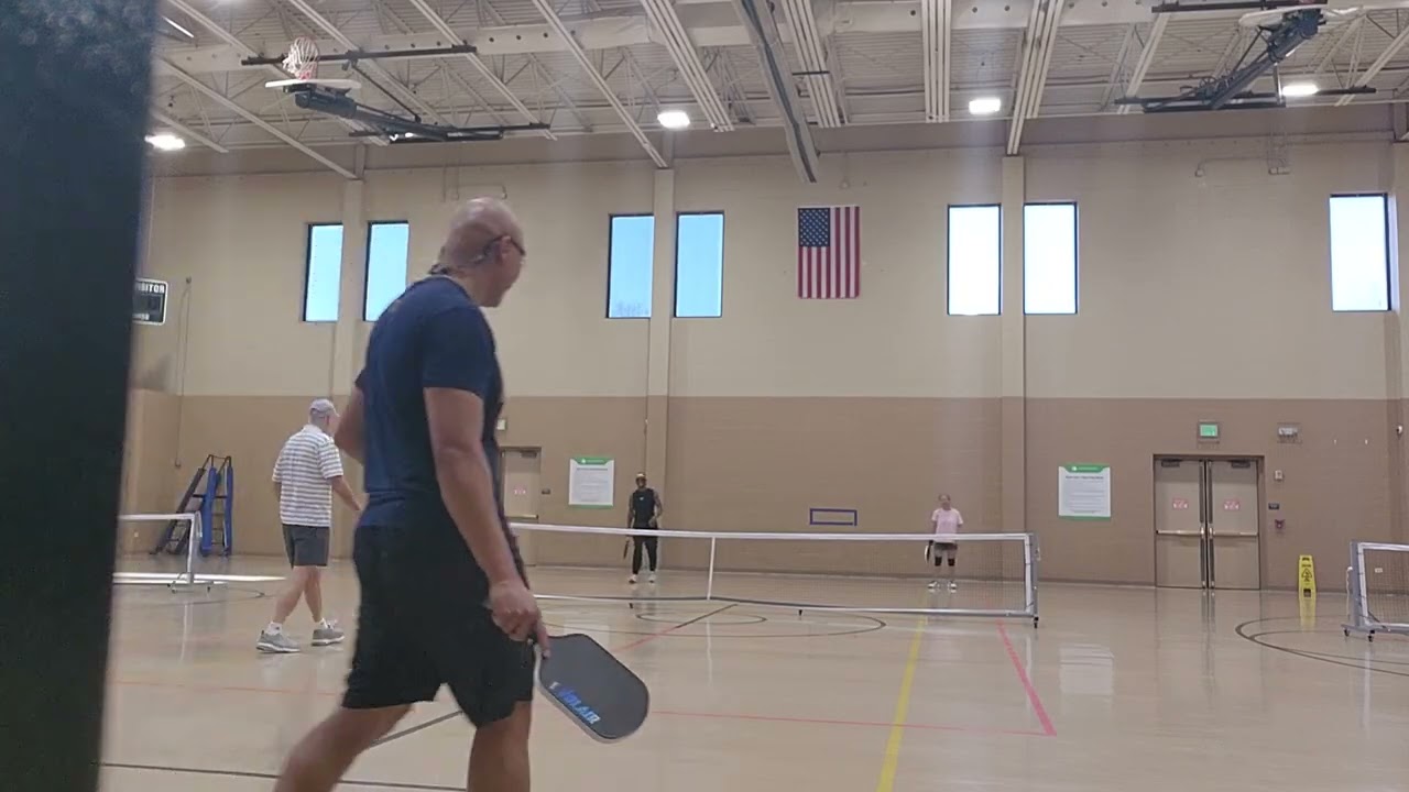 Me & Mark v. Mom & Darren Pickleball