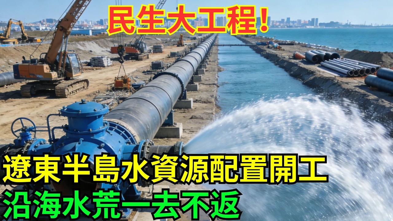 遼東半島水資源配置開工，沿海缺水城市告別水荒！#科普#國際觀點#熱門#生態修複#沙漠