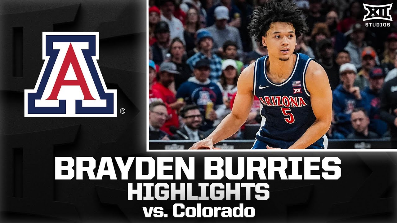 Brayden Burries Highlights vs. Colorado