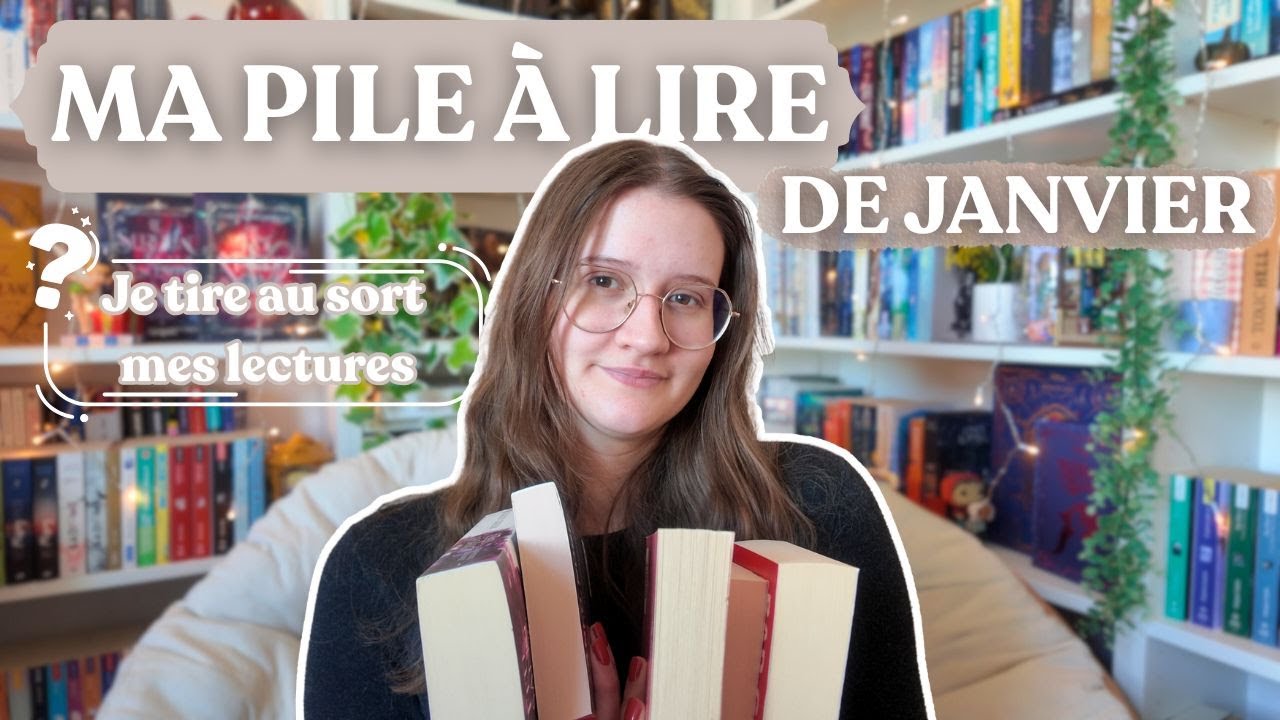 PAL DE JANVIER | On tire au sort ma pile à lire ✨