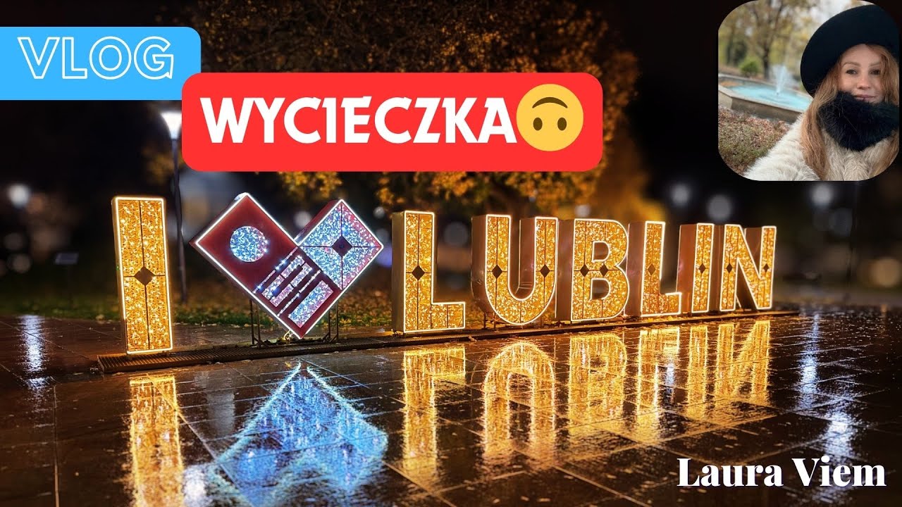 Daily VLOG Lublin Polska 2025: zwiedzanie miasta, Kamień Kata, atrakcje, Old Town, Majdanek 4K60FPS
