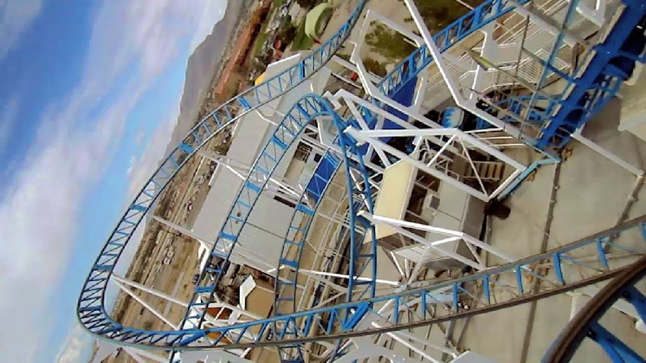 Hurricane front seat on-ride HD POV Western Playland