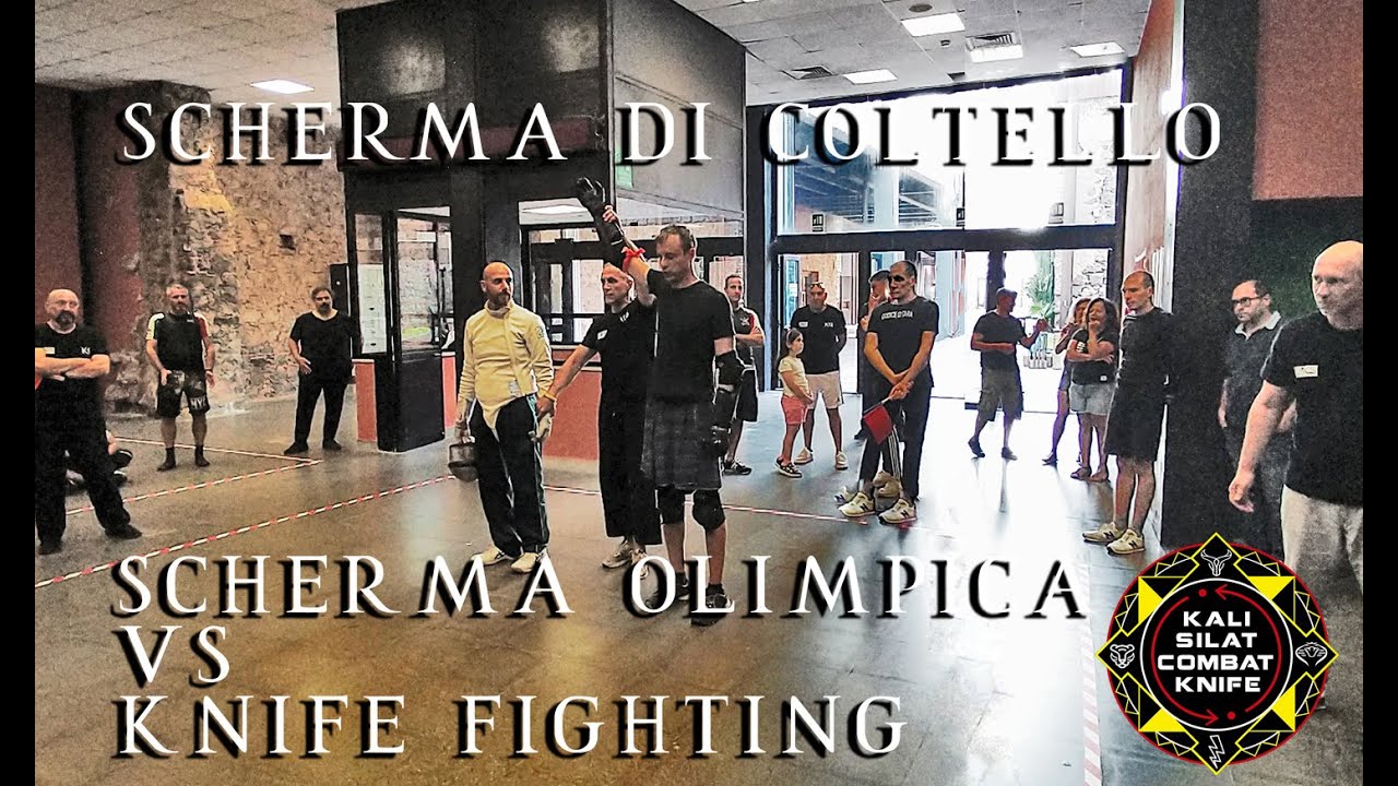 Knife Combat VS Scherma OLIMPICA - M° Francesco Roviaro