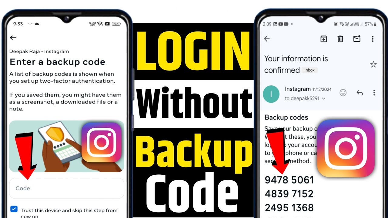How To Login Instagram Without Backup Code 2026 | Without Backup Code Instagram Login | Hindi