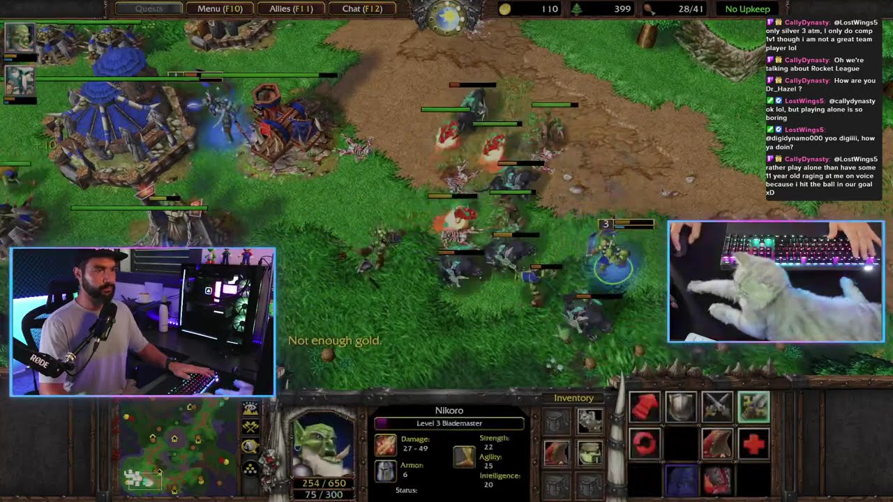 Former Rank #6 Solo Ladder Worldwide | Back to Warcraft 3 | DeaTH-LiZarD WC3 | Dad Gamer & Streamer