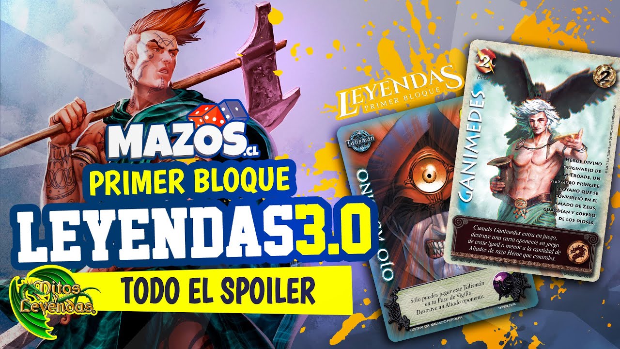 Todas las cartas nuevas de #Leyendas3 PBX de @myloficial | Mazos.cl