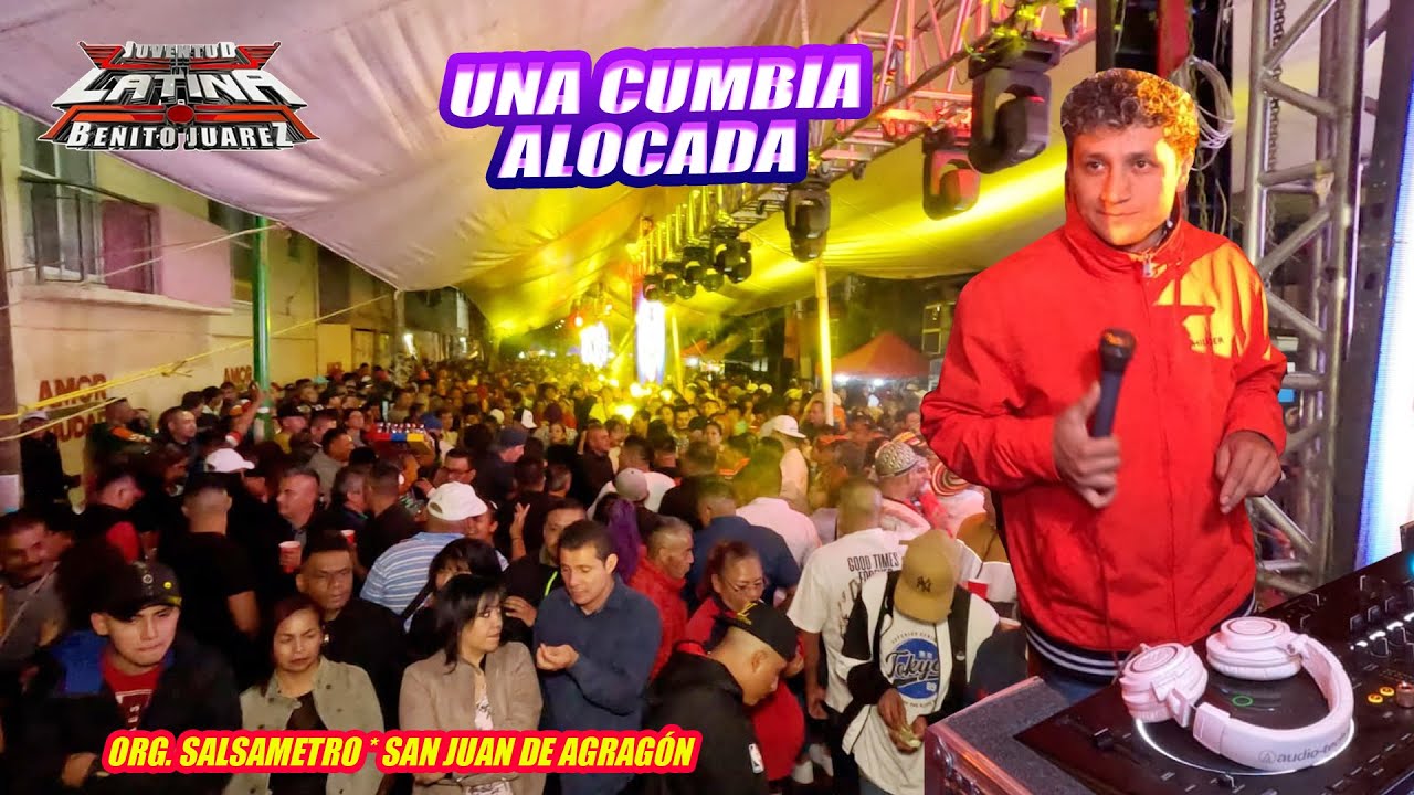 🔥 UNA CUMBIA ALOCADA CON ACORDEONES  - SONIDO JUVENTUD LATINA - ORG SALSAMETRO - SAN JUAN DE ARAGON