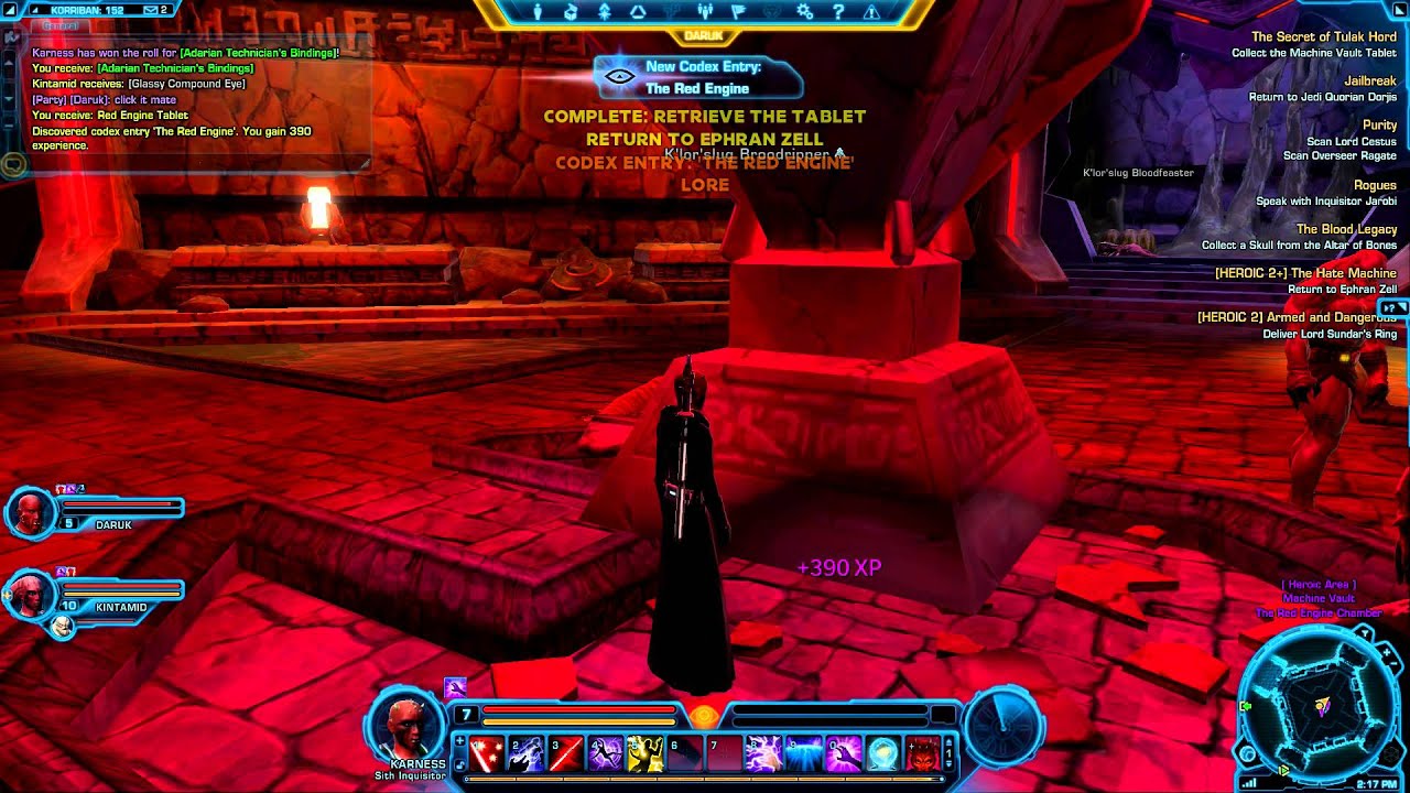 Star Wars: The Old Republic - The Hate Machine (Heroic Quest)