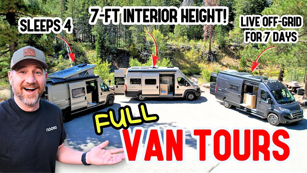 Is this the BEST POP TOP Campervan on the Market (3 FULL VANS TOURS)