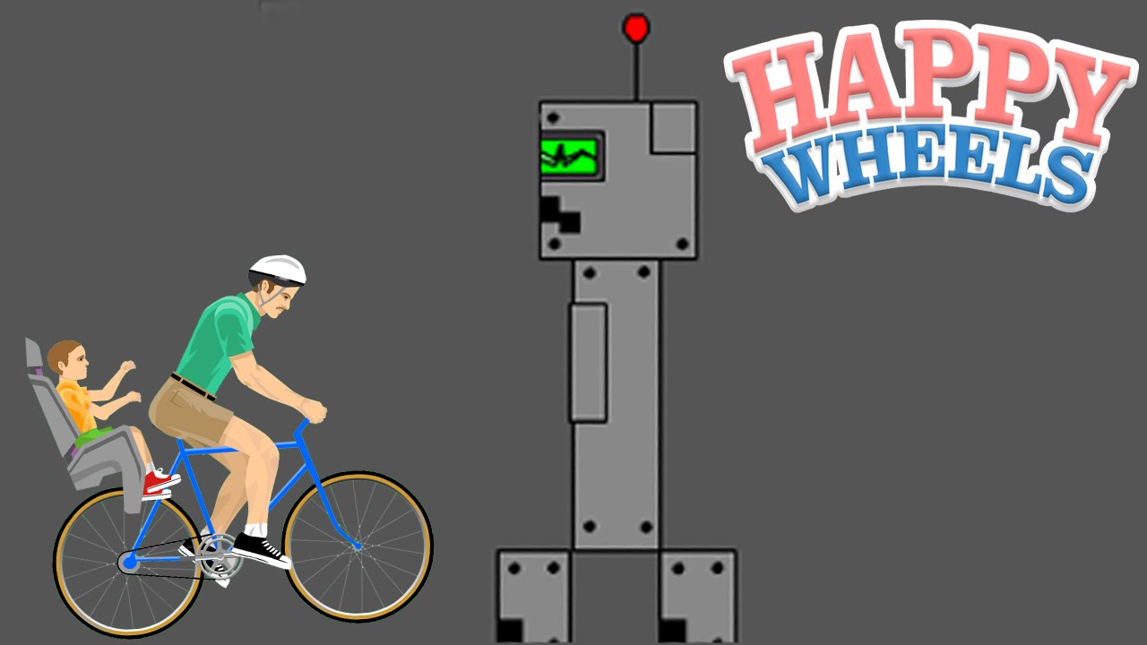 O CREEPER ROBÔ! - HAPPY WHEELS