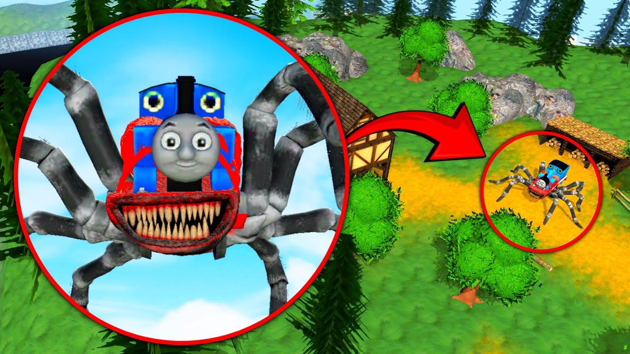 บินโดรนสำรวจหมู่บ้านกลางป่า จับภาพเจอ Thomas Eater Fluffy Spider