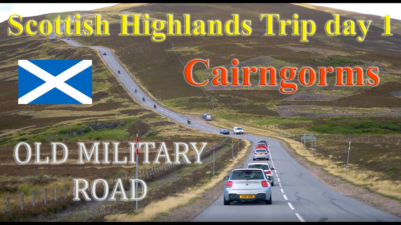 Old Military Road in Scotland - One of the best roads in UK!!! NC500 North Coast 500 road trip day 1