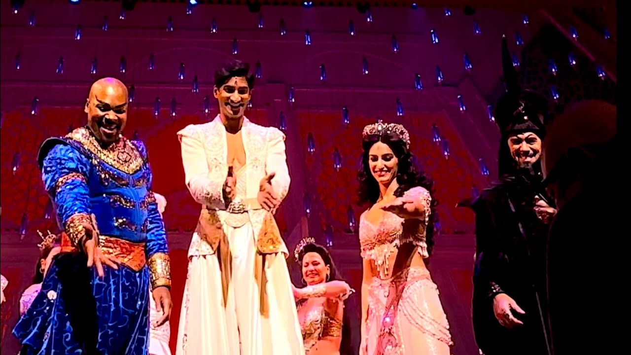 231130 브로드웨이 뮤지컬 알라딘 커튼콜_Aladdin