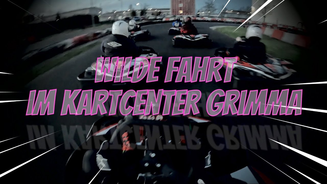 Wilde Fahrten im Kartcenter Grimma