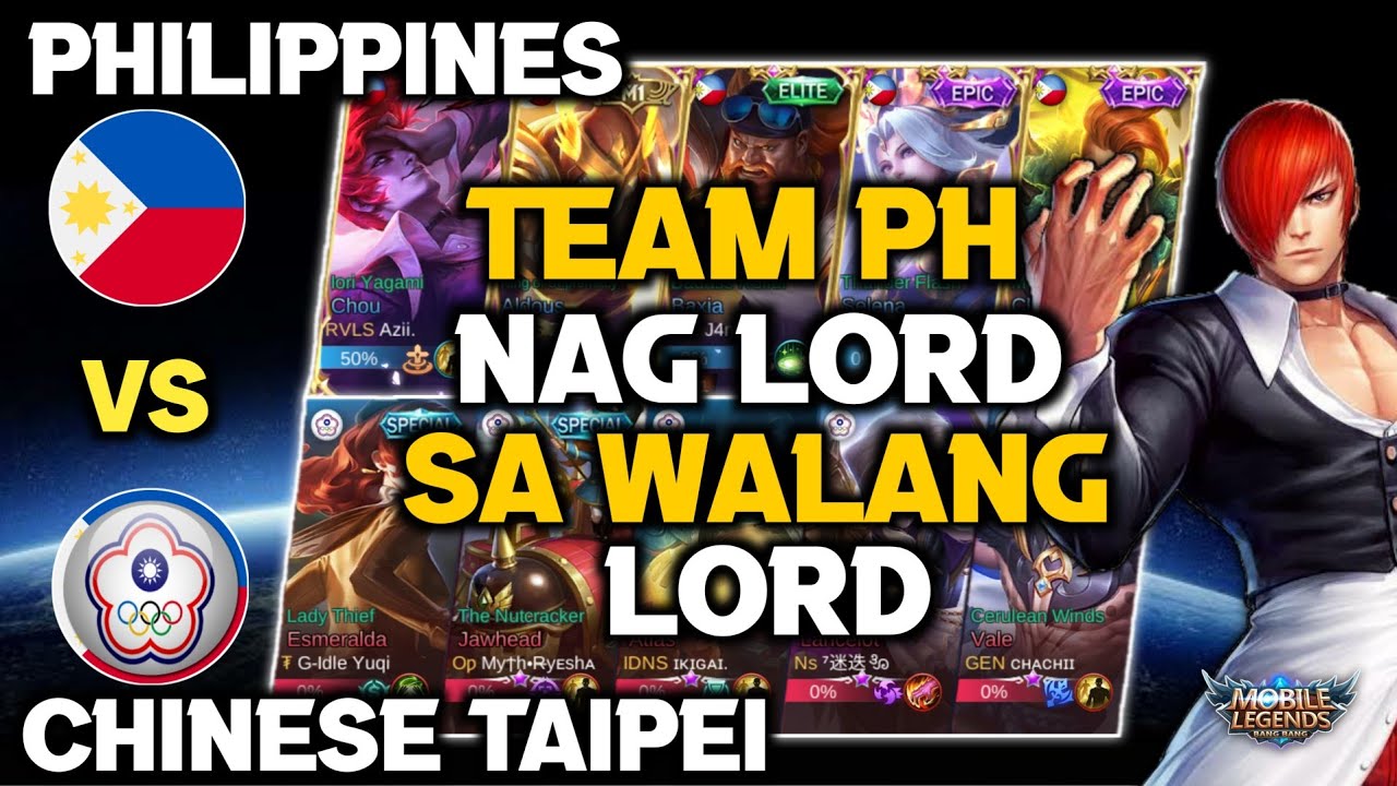 Ritwal ng Kayabangan Team PH Naglord sa Walang Lord | National Arena Contest | Mobile Legends