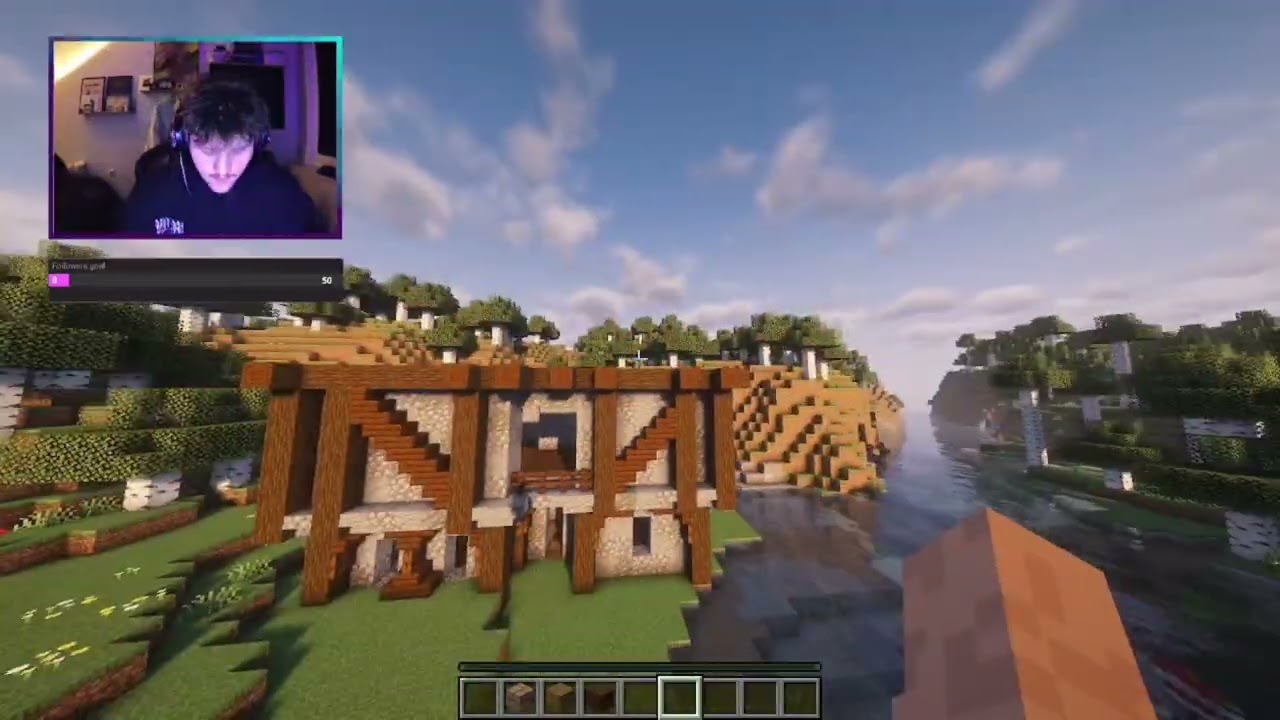 Ich baue ein MEGA Medieval Haus in nur 10 Minuten! 🏰⚒️ Minecraft Timelapse