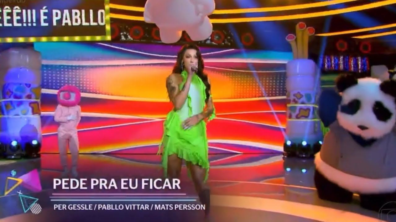 Pabllo Vittar - Pede pra eu ficar (Ao Vivo) Caldeirão com Mion 02/03/2024